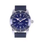 Montre d'occasion BREITLING SuperOcean Heritage homme mouvement automatique certifié (cosc) bracelet caoutchouc - vue 1