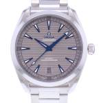 Montre d'occasion OMEGA Seamaster Aquaterra Co-Axial Chronometer homme mouvement automatique certifié (cosc) bracelet acier - vue D1