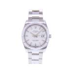 Montre d'occasion ROLEX Date mixte mouvement automatique certifié (cosc) bracelet acier - vue 1