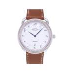 Montre d'occasion HERMES Arceau Automatic homme automatique bracelet cuir cresus - vue 1