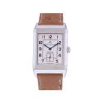 Montre d'occasion JAEGER LECOULTRE Reverso Grande Taille homme mécanique bracelet cuir cresus - vue 1