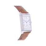 Montre d'occasion JAEGER LECOULTRE Reverso Grande Taille homme mécanique bracelet cuir cresus - vue 2