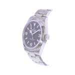 Montre d'occasion ROLEX Explorer homme mouvement automatique certifié (cosc) bracelet acier - vue D2