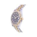 Montre d'occasion ROLEX DateJust 41 homme mouvement automatique certifié (cosc) bracelet or jaune 750/000 et acier - vue D2