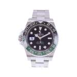 Montre d'occasion ROLEX GMT-Master II homme mouvement automatique certifié (cosc) bracelet acier - vue 1