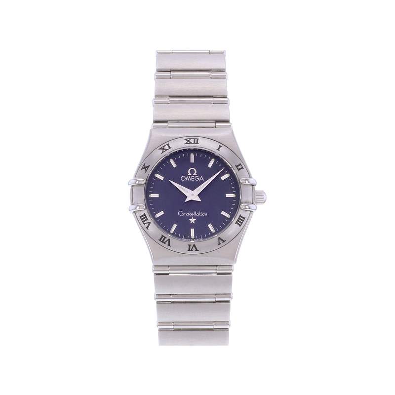 Montre d'occasion OMEGA Constellation femme quartz bracelet acier - vue 1