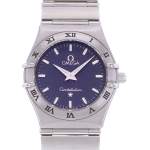Montre d'occasion OMEGA Constellation femme quartz bracelet acier - vue D1