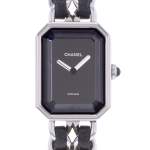 Montre d'occasion CHANEL Première M femme quartz bracelet acier - vue D1
