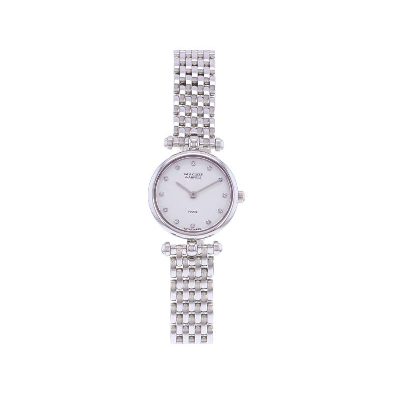 Montre d'occasion VAN CLEEF & ARPELS Classic Lady femme quartz bracelet acier - vue 1