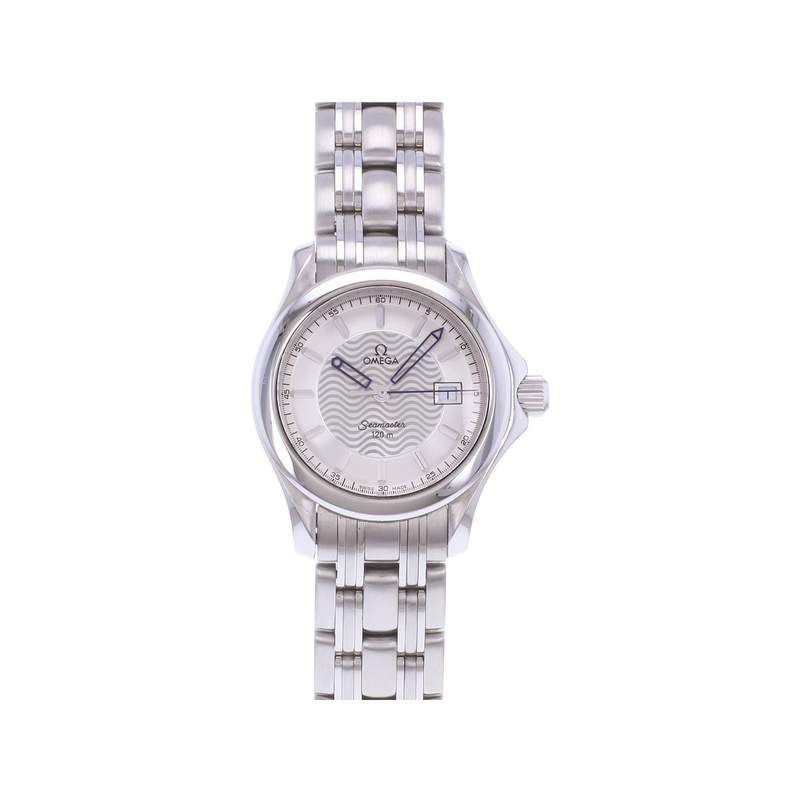 Montre d'occasion OMEGA Seamaster 120 29mm femme quartz bracelet acier - vue 1