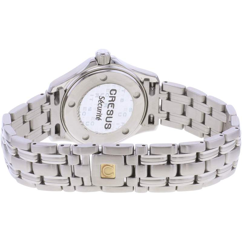 Montre d'occasion OMEGA Seamaster 120 29mm femme quartz bracelet acier - vue 3