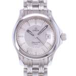 Montre d'occasion OMEGA Seamaster 120 29mm femme quartz bracelet acier - vue D1