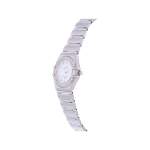 Montre d'occasion OMEGA Constellation Lady Index diamants femme quartz bracelet acier - vue D2