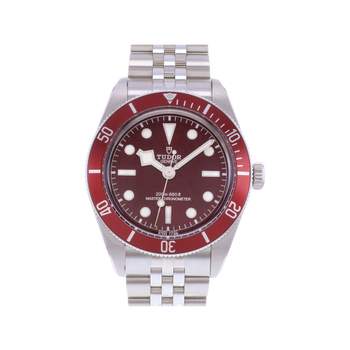 Montre d'occasion TUDOR Black Bay 58 'Burgundy' homme mouvement automatique certifié (cosc) bracelet acier