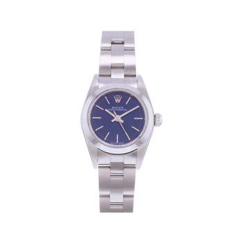 Montre d'occasion ROLEX Oyster Perpetual Lady femme automatique bracelet acier