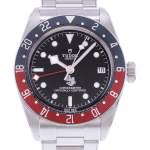 Montre d'occasion TUDOR Black Bay Gmt Air France homme mouvement automatique certifié (cosc) bracelet acier - vue D1