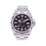 Montre d'occasion ROLEX Explorer II homme mouvement automatique certifié (cosc) bracelet acier - vue 1