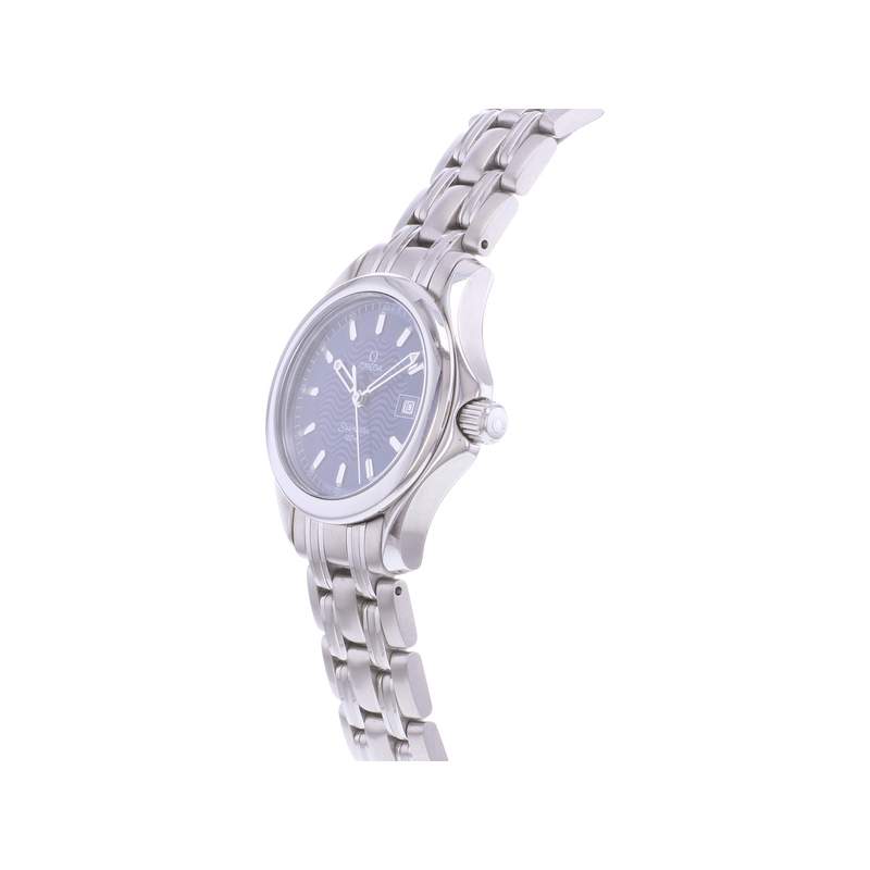 Montre d'occasion OMEGA Seamaster 120 femme quartz bracelet acier - vue D2