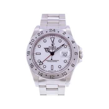 Montre d'occasion ROLEX Explorer II homme mouvement automatique certifié (cosc) bracelet acier