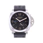 Montre d'occasion PANERAI Luminor GMT Power Reserve homme automatique bracelet caoutchouc - vue 1