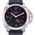 Montre d'occasion PANERAI Luminor GMT Power Reserve homme automatique bracelet caoutchouc - vue D1