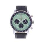 Montre d'occasion BREITLING Navitimer B01 Chronograph 43 homme automatique bracelet cuir d'origine - vue 1
