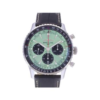Montre d'occasion BREITLING Navitimer B01 Chronograph 43 homme automatique bracelet cuir d'origine