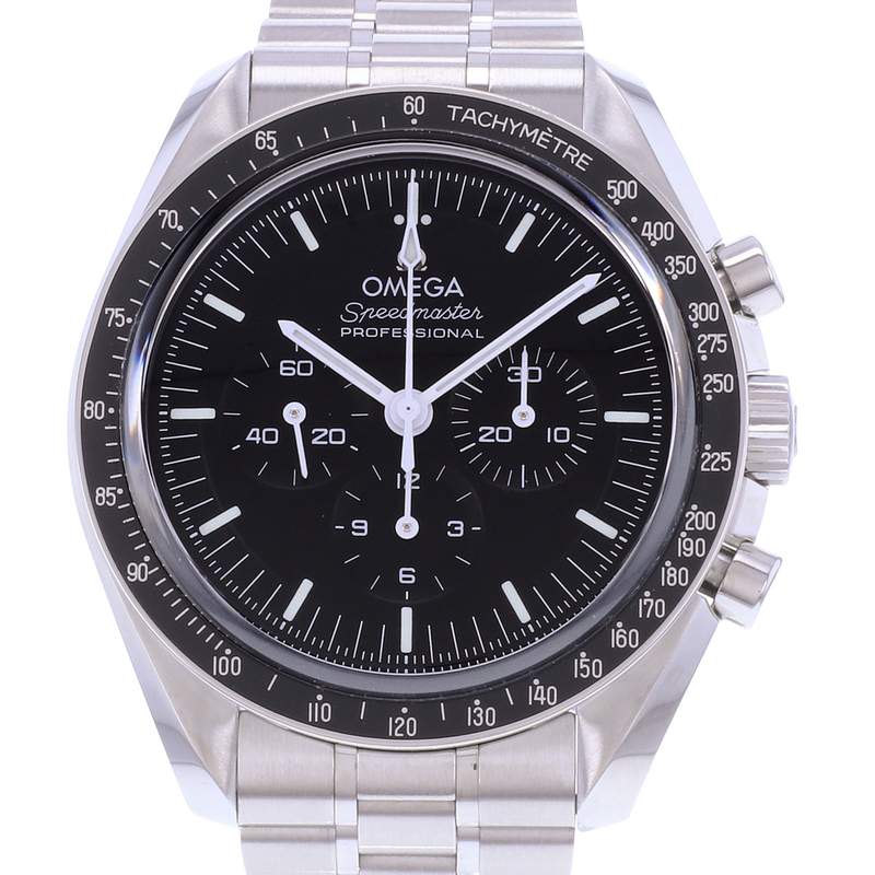 Montre d'occasion OMEGA Speedmaster Professional Moonwatch homme mécanique bracelet acier - vue D1