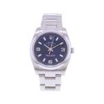Montre d'occasion ROLEX Air King mixte mouvement automatique certifié (cosc) bracelet acier - vue 1