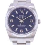 Montre d'occasion ROLEX Air King mixte mouvement automatique certifié (cosc) bracelet acier - vue D1