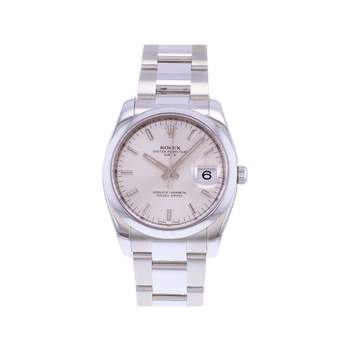 Montre d'occasion ROLEX Oyster Perpetual Date femme mouvement automatique certifié (cosc) bracelet acier