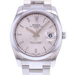 Montre d'occasion ROLEX Oyster Perpetual Date femme mouvement automatique certifié (cosc) bracelet acier - vue D1