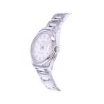 Montre d'occasion ROLEX Oyster Perpetual Date femme mouvement automatique certifié (cosc) bracelet acier - vue D2