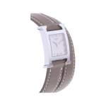 Montre d'occasion HERMES Heure H femme quartz bracelet cuir cresus - vue 2