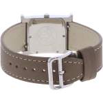 Montre d'occasion HERMES Heure H MM femme quartz bracelet cuir - vue 3