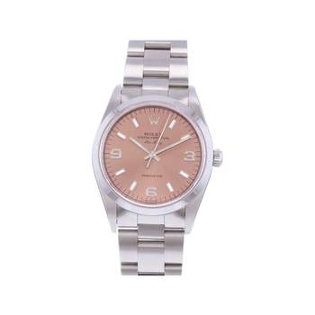 Montre d'occasion ROLEX Air King Precision homme automatique bracelet acier