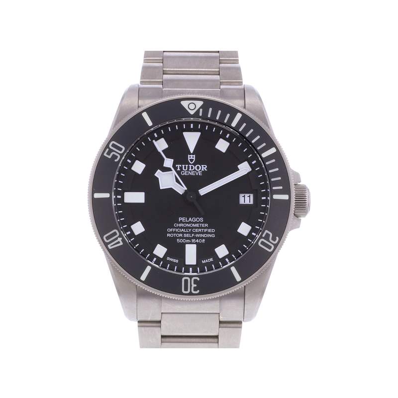 Montre d'occasion TUDOR Pelagos homme mouvement automatique certifié (cosc) bracelet titane - vue 1