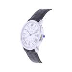 Montre d'occasion CARTIER Ronde Solo homme automatique bracelet cuir d'origine - vue D2