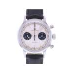 Montre d'occasion HAMILTON American Classic Intra-Matic Chronographe homme mécanique bracelet cuir d'origine - vue 1