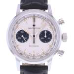 Montre d'occasion HAMILTON American Classic Intra-Matic Chronographe homme mécanique bracelet cuir d'origine - vue D1