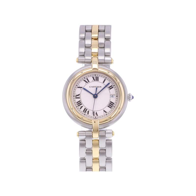Montre d'occasion CARTIER Panthère Vendôme femme quartz bracelet or jaune 750/000 et acier - vue 1
