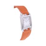 Montre d'occasion HERMES Cape Cod femme quartz bracelet cuir - vue 2