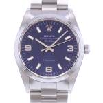 Montre d'occasion ROLEX Air King Precision homme automatique bracelet acier - vue D1