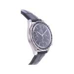 Montre d'occasion OMEGA Speedmaster Reduced homme automatique bracelet cuir - vue 2