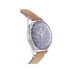 Montre d'occasion OMEGA Speedmaster Moonwatch Vintage homme mécanique bracelet cuir cresus - vue 2