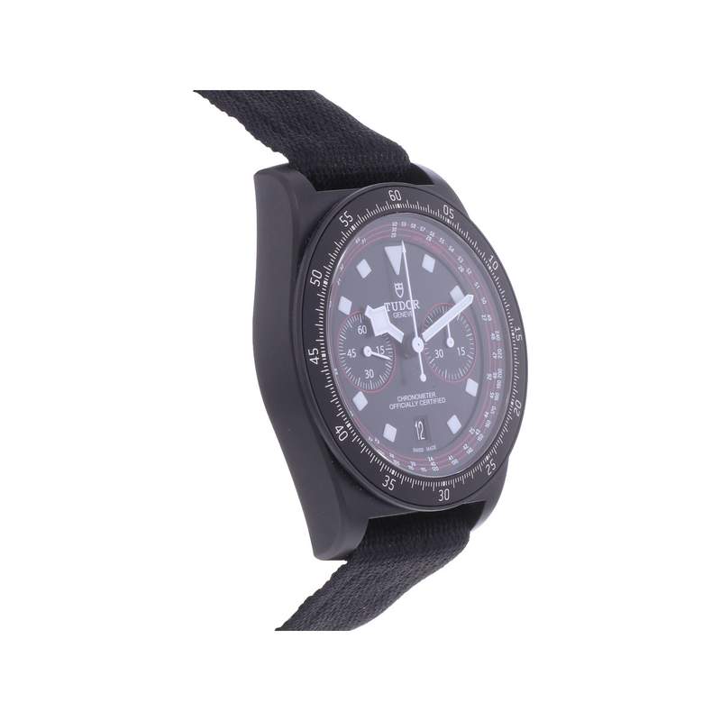 Montre d'occasion TUDOR Pelagos FXD Chrono homme mouvement automatique certifié (cosc) bracelet nato - vue 2