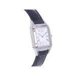 Montre d'occasion CARTIER Santos Dumont homme quartz bracelet cuir d'origine - vue 2