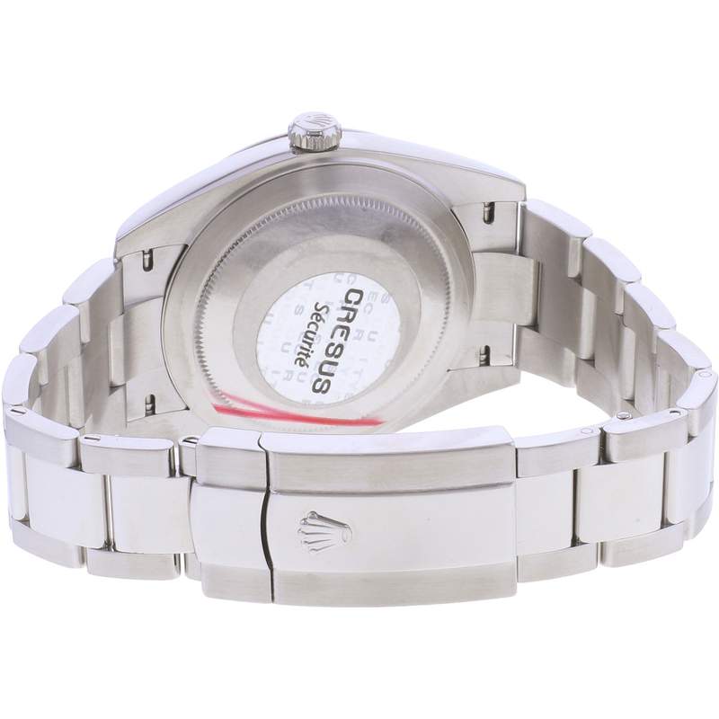 Montre d'occasion ROLEX DateJust 41 Mint homme mouvement automatique certifié (cosc) bracelet acier - vue 3