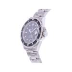 Montre d'occasion ROLEX Submariner Date homme mouvement automatique certifié (cosc) bracelet acier - vue D2