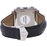 Montre d'occasion TAG HEUER Monaco Chronographe homme automatique bracelet cuir cresus - vue 3